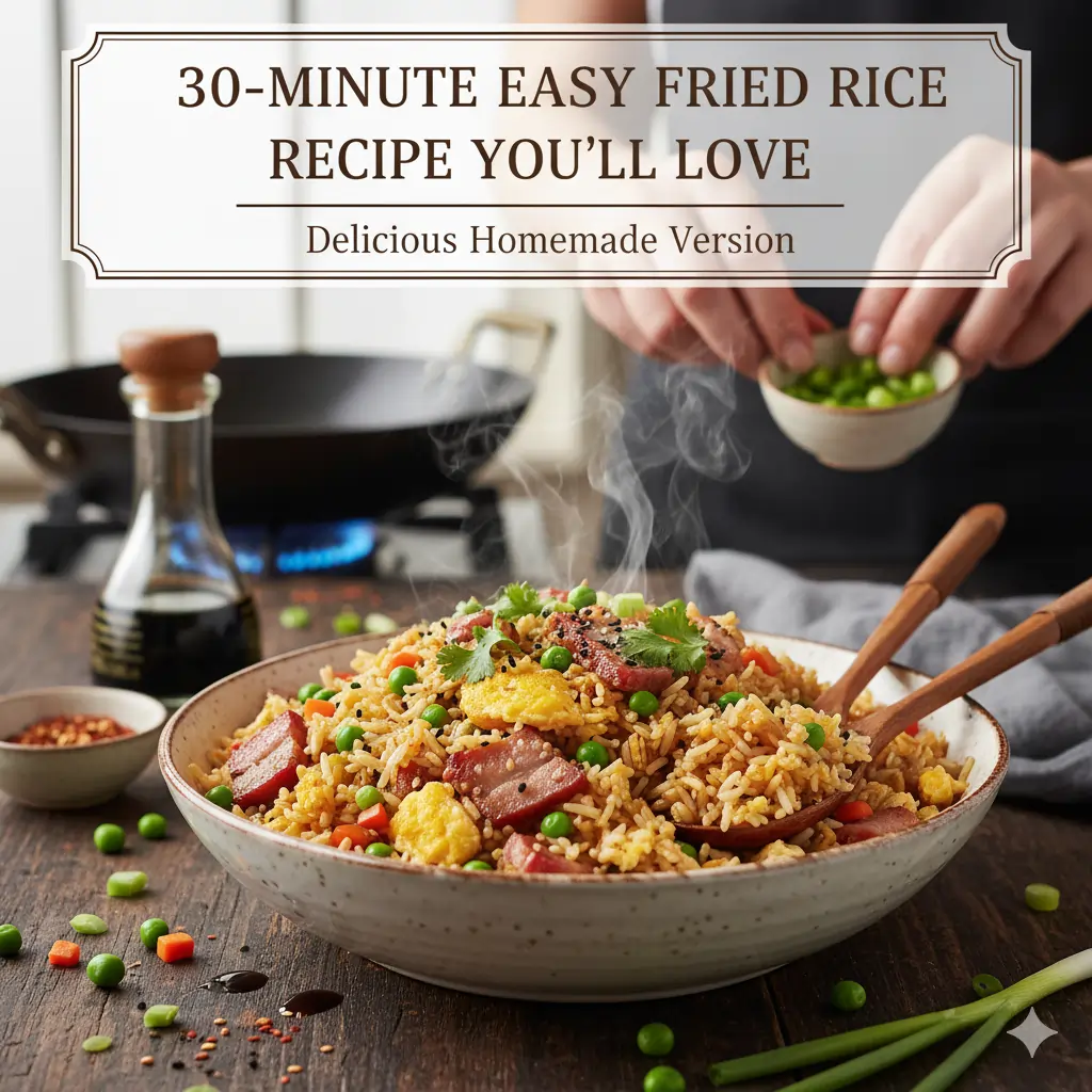how to cook fried rice recipe – delicious homemade version