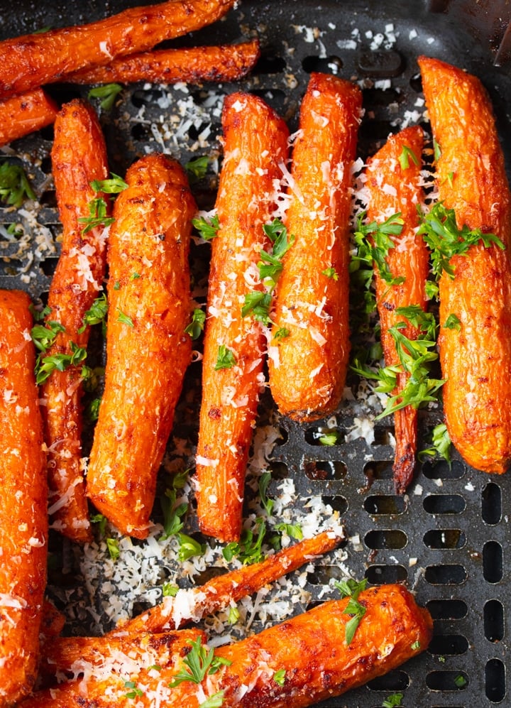 Carrots in Air Fryer (Tender, Caramelized & So Easy)