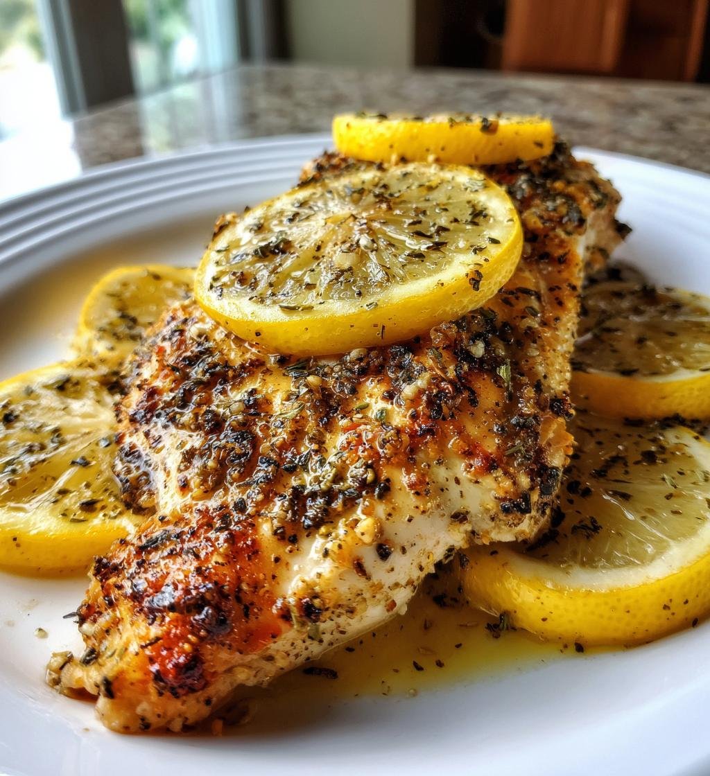 Baked Lemon Pepper Chicken