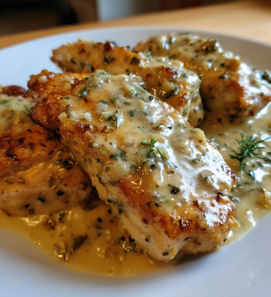 Creamy Garlic Chicken (One-Pan Easy Dinner)