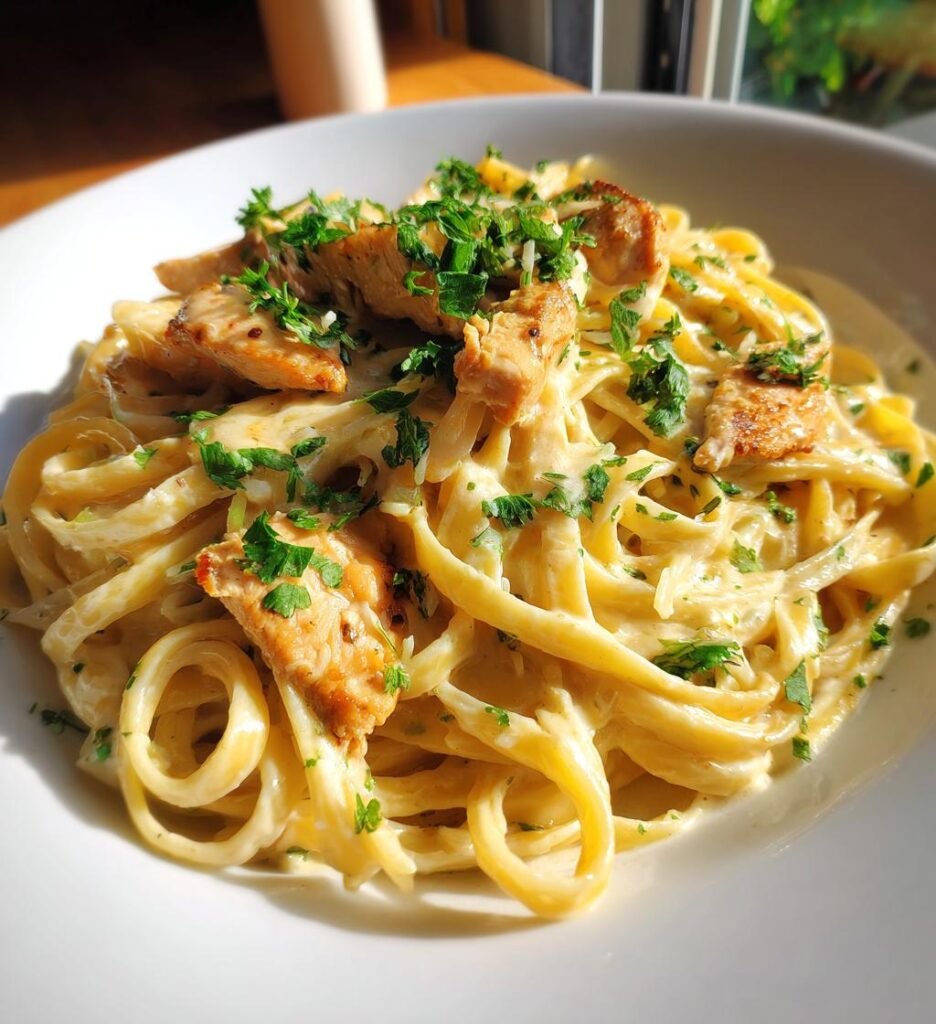 Easy Chicken Alfredo Pasta Recipe