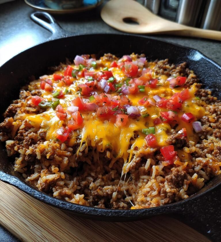 Ground Beef Taco Skillet Dinner