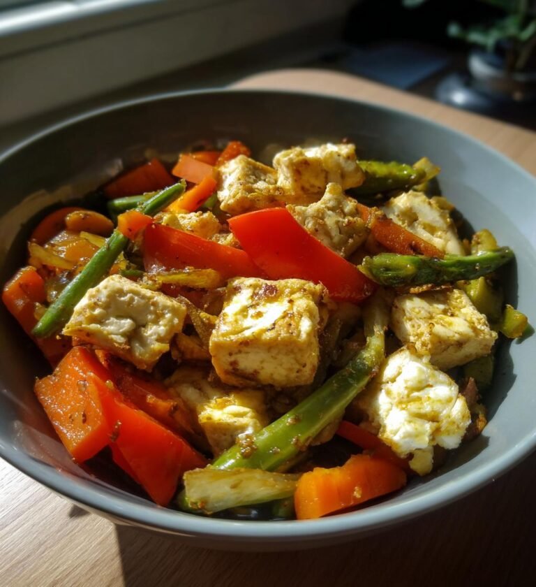 vegetable stir fry with tofu