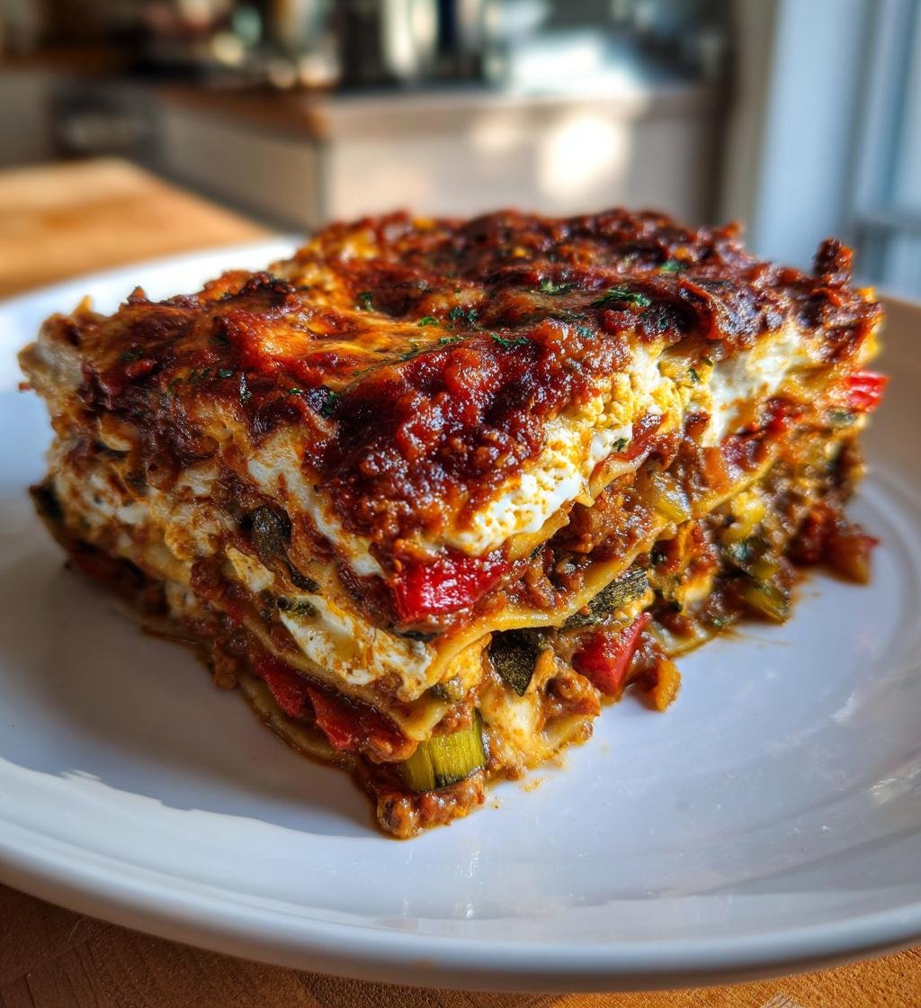 Easy Vegetable Lasagna Recipe - Delicious Layers of Flavor