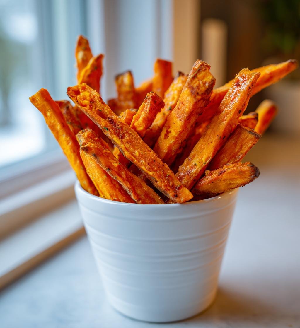 Sweet Potato Fries Oven Crispy – Easy Homemade Delight - step by step