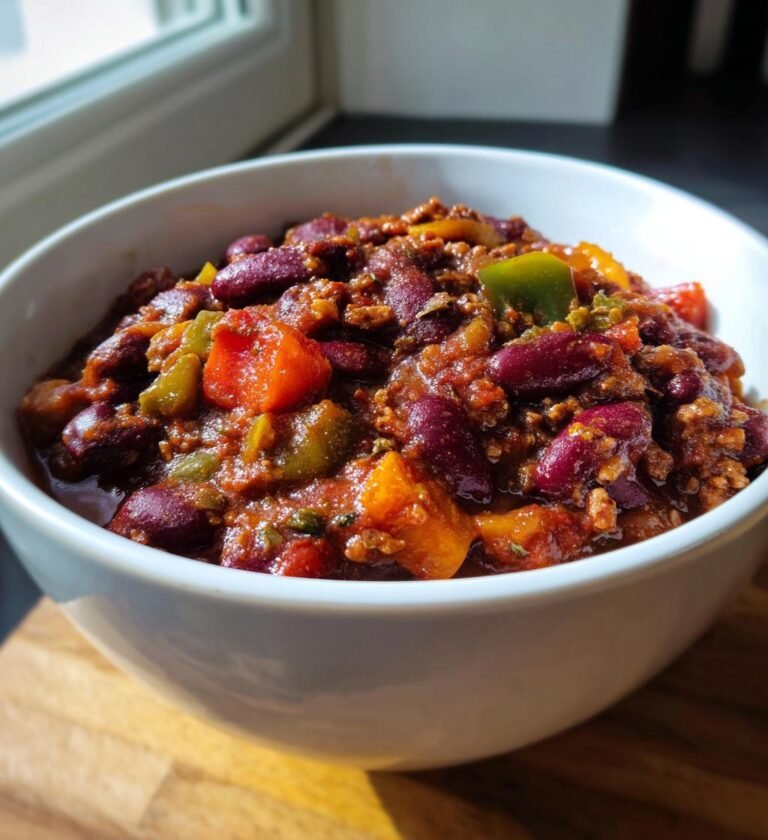 vegetarian chili recipe hearty
