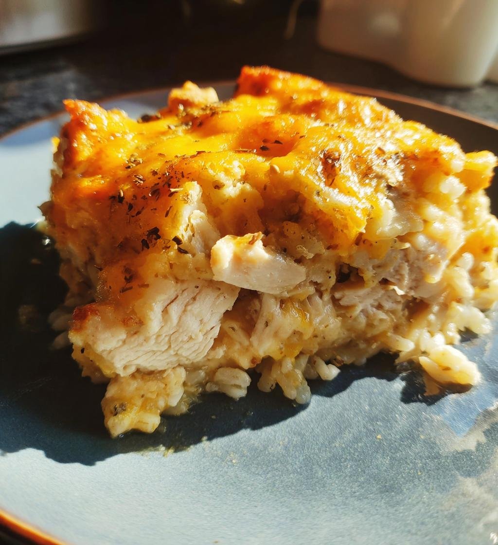 Creamy Chicken and Rice Casserole - The Best One-Dish Comfort Food - step by step