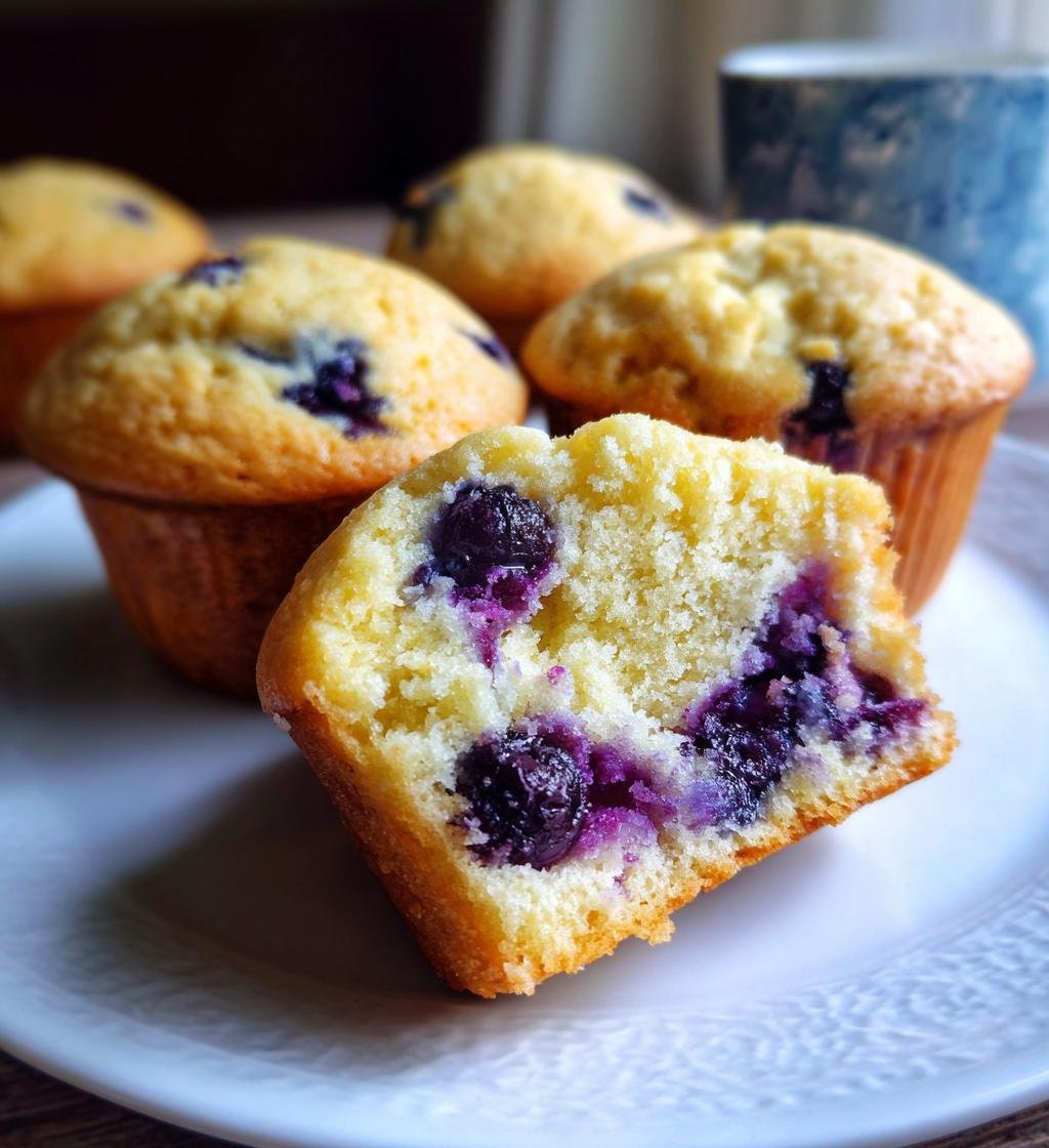 Blueberry Muffins Recipe Moist and Deliciously Easy - step by step