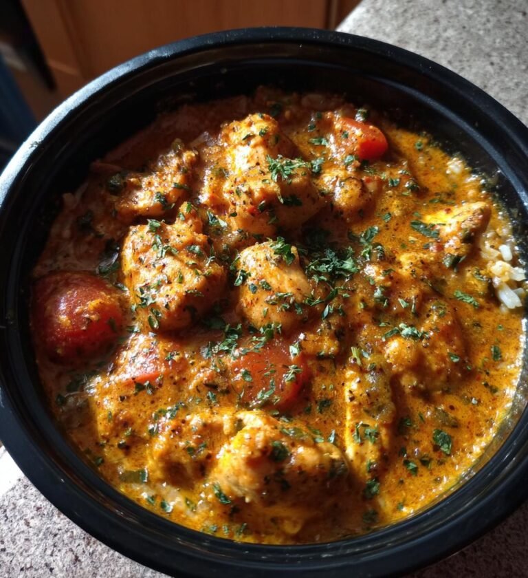 slow cooker chicken tikka masala