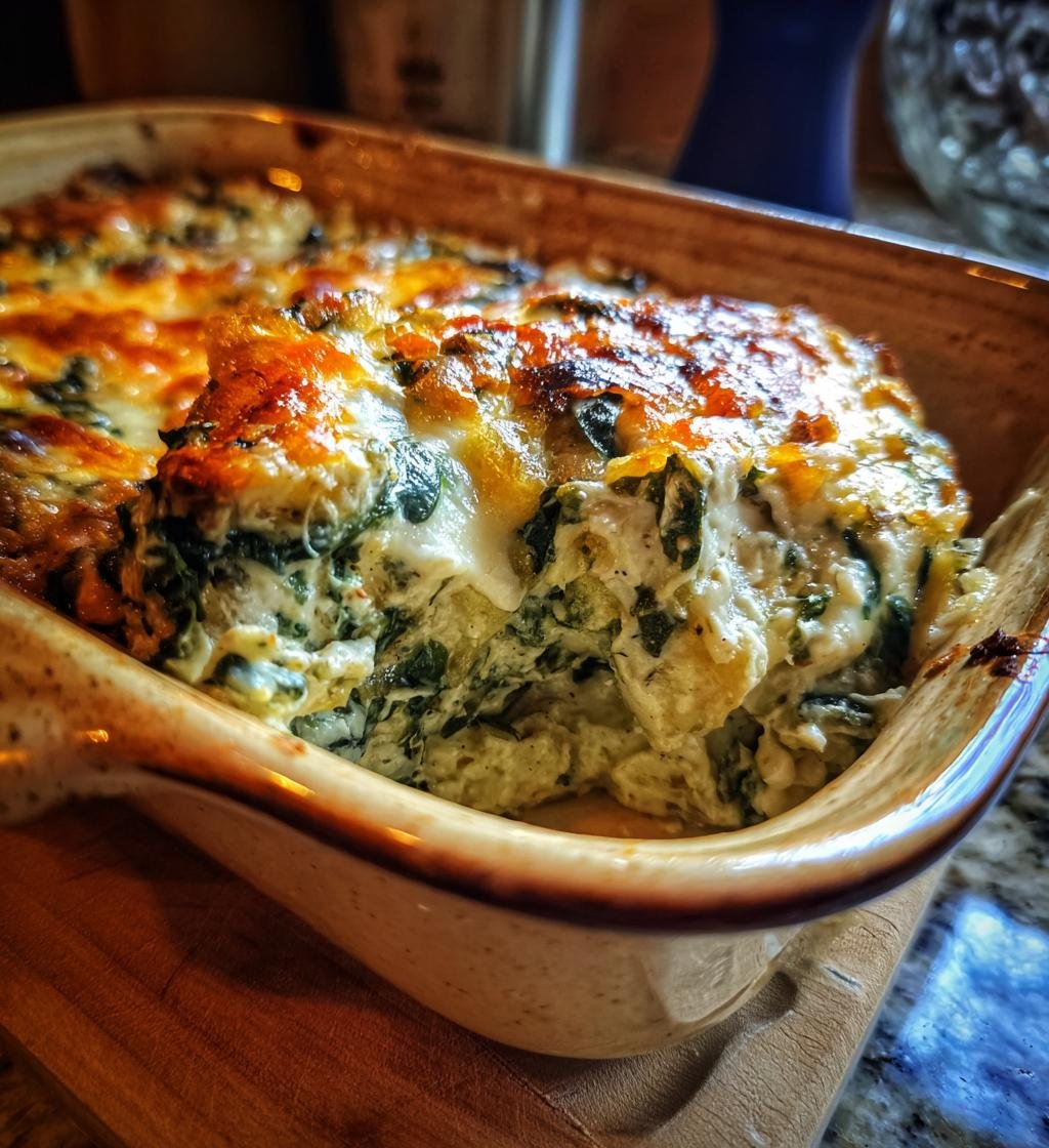 Spinach Artichoke Dip Recipe Easy: Creamy & Delicious - step by step