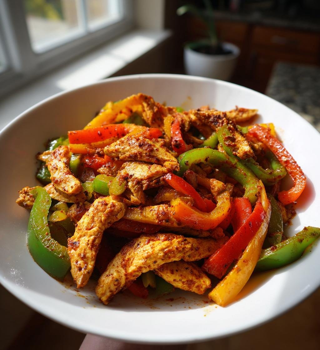 Easy Chicken Fajitas Recipe - Quick, Juicy, and Flavorful Dinner