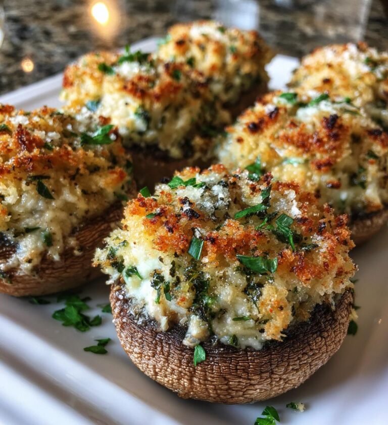 baked stuffed mushrooms recipe