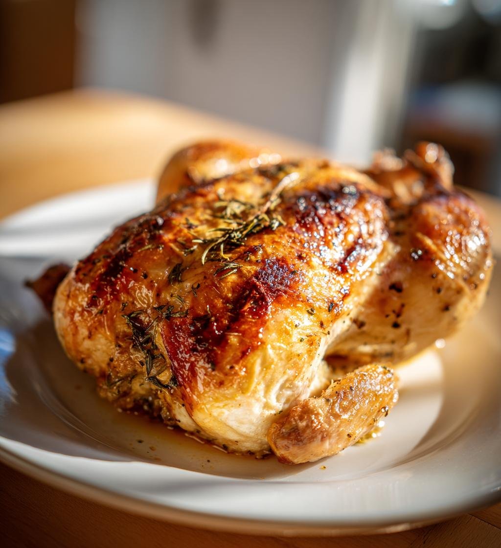 Baked Whole Chicken Recipe Easy: Juicy & Flavorful Home Cooking
