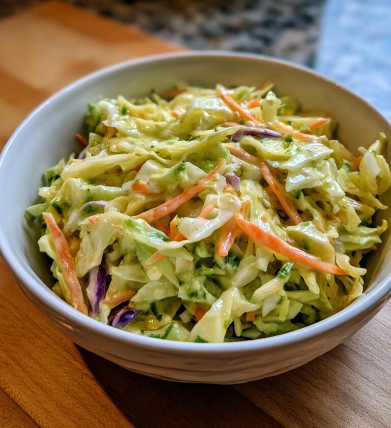 homemade coleslaw recipe creamy