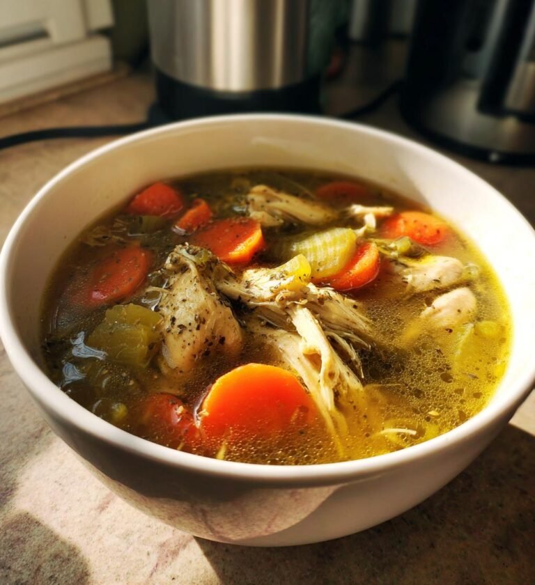 chicken soup from scratch easy