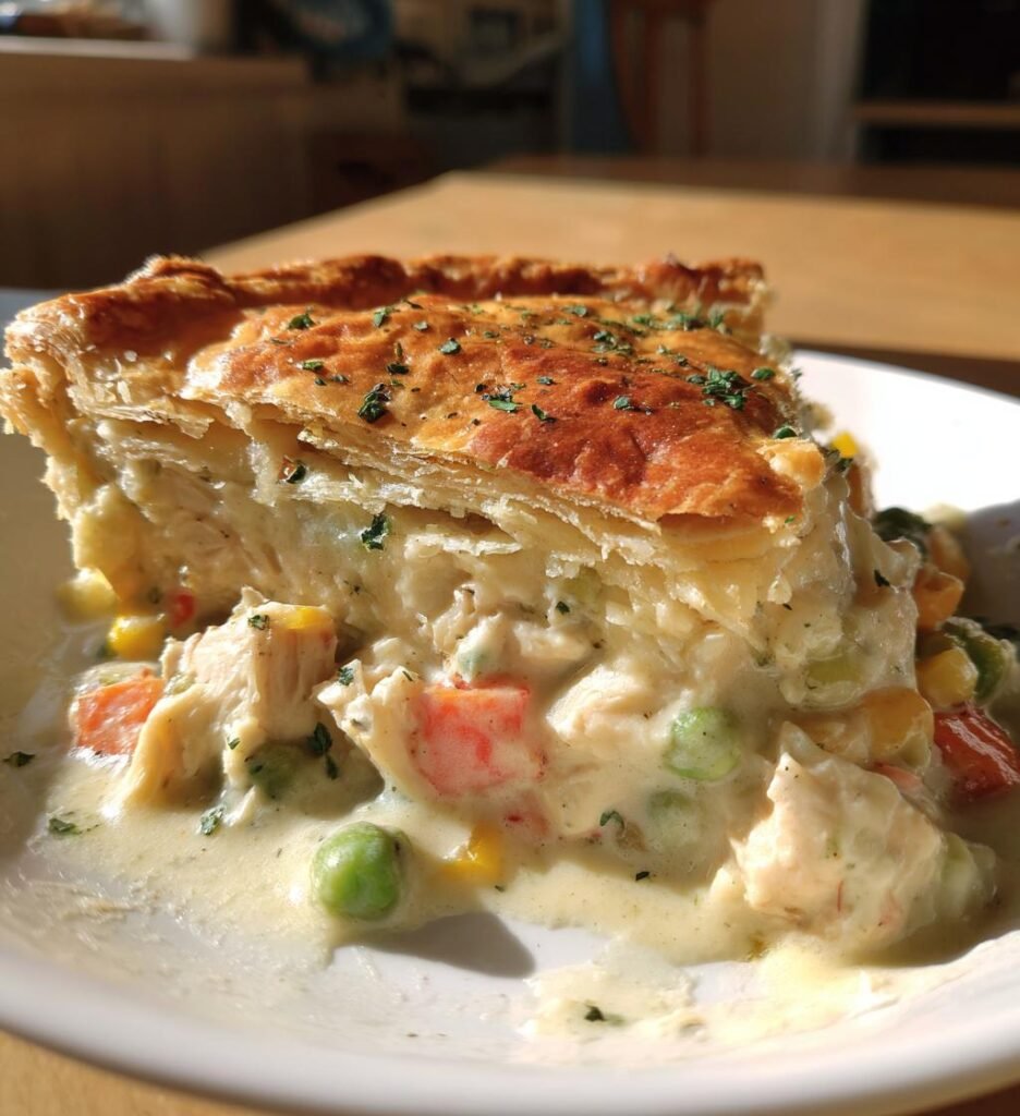 creamy chicken pot pie recipe